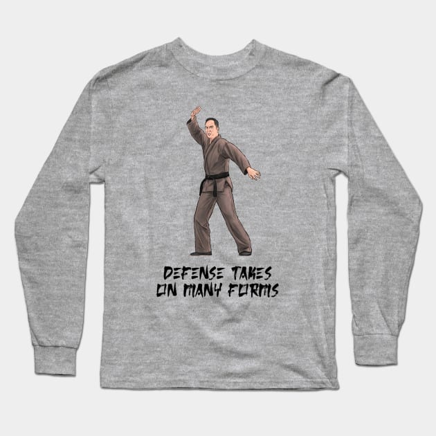 Defense Takes On Many Forms Long Sleeve T-Shirt by PreservedDragons